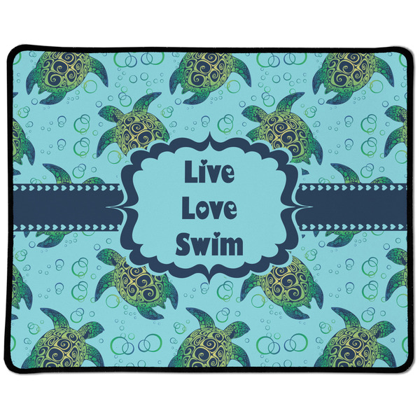 Custom Sea Turtles Large Gaming Mouse Pad - 12.5" x 10"