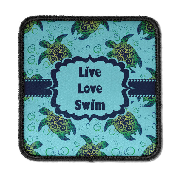 Custom Sea Turtles Iron On Square Patch