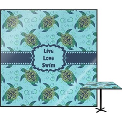 Sea Turtles Square Table Top - 30" (Personalized)