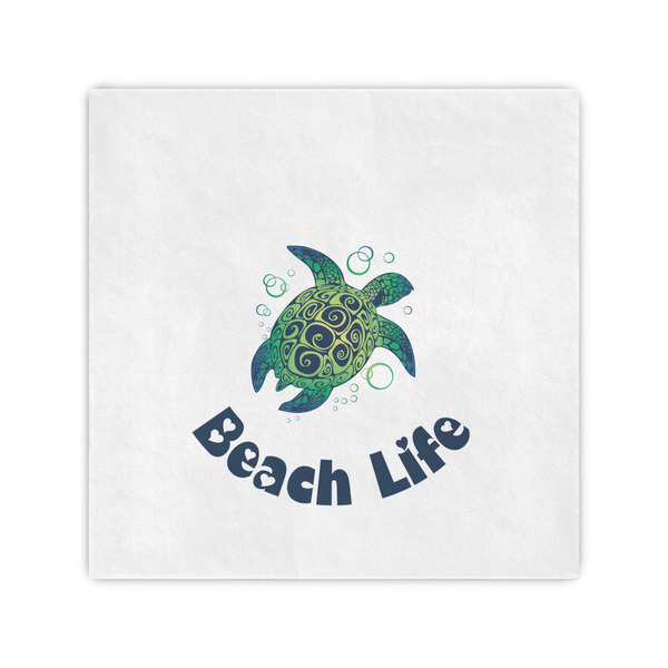 Custom Sea Turtles Cocktail Napkins