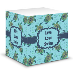Sea Turtles Sticky Note Cube (Personalized)