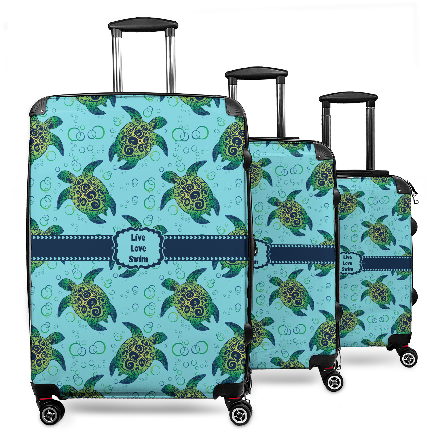 turtle luggage set