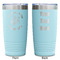 Sea Turtles Teal Polar Camel Tumbler - 20oz -Double Sided - Approval