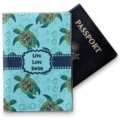 Sea Turtles Vinyl Passport Holder (Personalized)