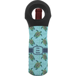 Sea Turtles Wine Tote Bag (Personalized)