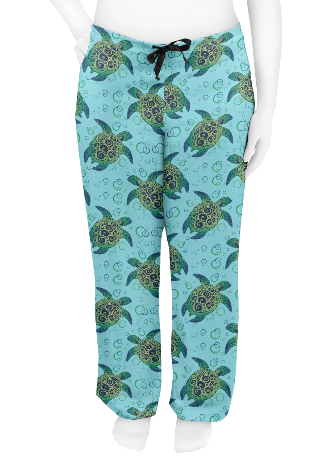 JUNZAN Sea Turtles Algae Pajamas Pants For Women Comfortable Pyjama Pants  Women Casual XS at  Women's Clothing store