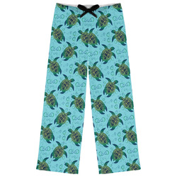 Sea Turtles Womens Pajama Pants - XS
