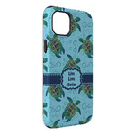 Sea Turtles iPhone Case - Rubber Lined - iPhone 14 Plus