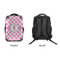 Diamond Print w/Princess 15" Backpack - APPROVAL