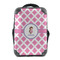 Diamond Print w/Princess 15" Backpack - FRONT