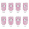 Diamond Print w/Princess 16oz Can Sleeve - Set of 4 - APPROVAL