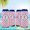 Diamond Print w/Princess 16oz Can Sleeve - Set of 4 - LIFESTYLE