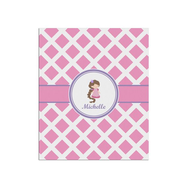 Custom Diamond Print w/Princess Poster - Matte - 20x24 (Personalized)