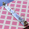 Diamond Print w/Princess 3 Ring Binders - Full Wrap - 1" - DETAIL