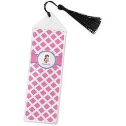 Diamond Print w/Princess Book Mark w/Tassel (Personalized)