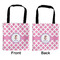 Diamond Print w/Princess Car Bag - Apvl