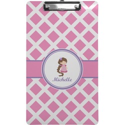 Diamond Print w/Princess Clipboard (Legal Size) (Personalized)