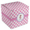 Diamond Print w/Princess Cube Favor Gift Box - Front/Main