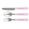 Diamond Print w/Princess Cutlery Set - FRONT