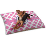 Diamond Print w/Princess Dog Bed - Small w/ Name or Text