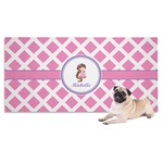 Diamond Print w/Princess Dog Towel (Personalized)