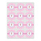 Diamond Print w/Princess Drink Topper - Small - Set of 12