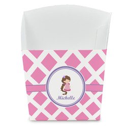 Diamond Print w/Princess French Fry Favor Boxes (Personalized)