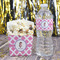 Diamond Print w/Princess French Fry Favor Box - w/ Water Bottle