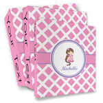 Diamond Print w/Princess 3 Ring Binder - Full Wrap (Personalized)