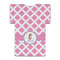 Diamond Print w/Princess Jersey Bottle Cooler - BACK (flat)