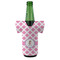 Diamond Print w/Princess Jersey Bottle Cooler - Set of 4 - FRONT (on bottle)