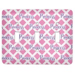 Diamond Print w/Princess Light Switch Cover (3 Toggle Plate) (Personalized)