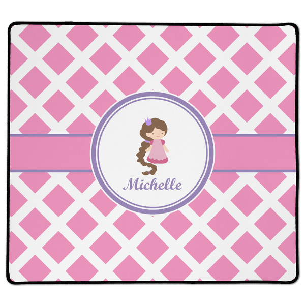 Custom Diamond Print w/Princess XL Gaming Mouse Pad - 18" x 16" (Personalized)