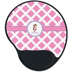 Diamond Print w/Princess Mouse Pad with Wrist Support