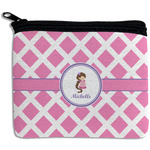 Diamond Print w/Princess Rectangular Coin Purse (Personalized)