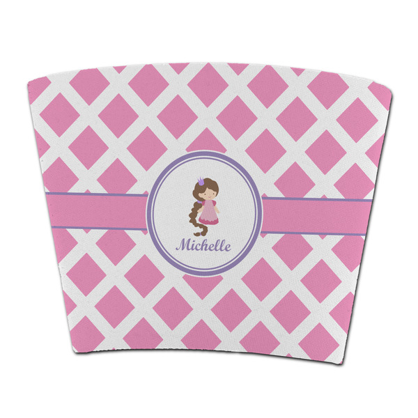 Custom Diamond Print w/Princess Party Cup Sleeve - without bottom (Personalized)