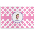 Diamond Print w/Princess Disposable Paper Placemats (Personalized)