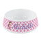 Diamond Print w/Princess Plastic Pet Bowls - Small - MAIN