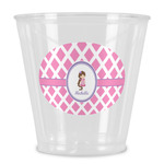 Diamond Print w/Princess Plastic Shot Glass (Personalized)