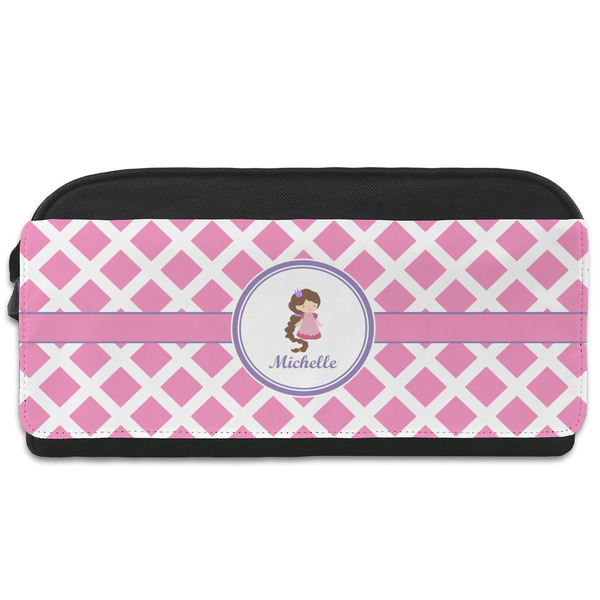 Custom Diamond Print w/Princess Shoe Bag (Personalized)