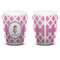 Diamond Print w/Princess Shot Glass - White - APPROVAL