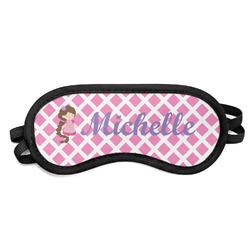 Diamond Print w/Princess Sleeping Eye Mask - Small (Personalized)