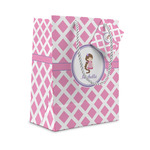 Diamond Print w/Princess Small Gift Bag (Personalized)