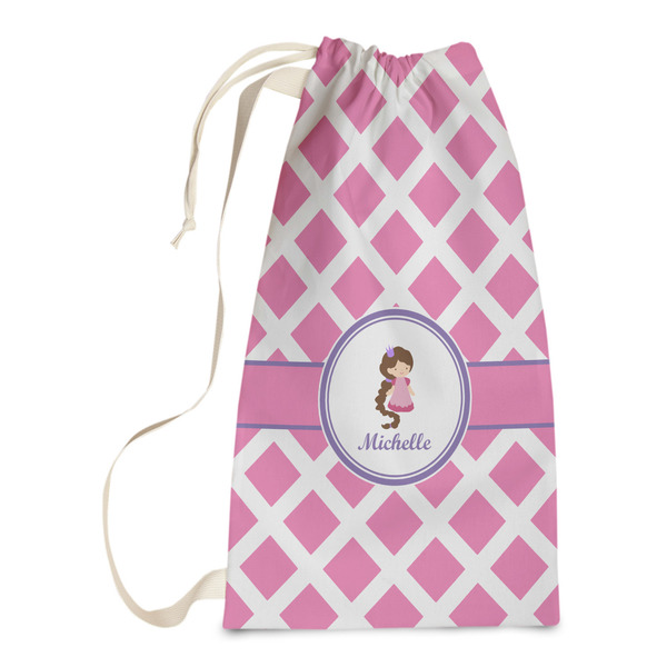 Custom Diamond Print w/Princess Laundry Bags - Small (Personalized)
