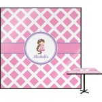 Diamond Print w/Princess Square Table Top - 30" (Personalized)