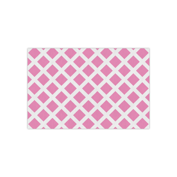 Custom Diamond Print w/Princess Small Tissue Papers Sheets - Lightweight