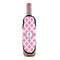 Diamond Print w/Princess Wine Bottle Apron - IN CONTEXT