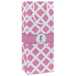 Diamond Print w/Princess Wine Gift Bags - Matte (Personalized)