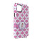 Diamond Print w/Princess iPhone 14 Pro Tough Case - Angle