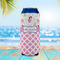 Princess & Diamond Print 16oz Can Sleeve - LIFESTYLE